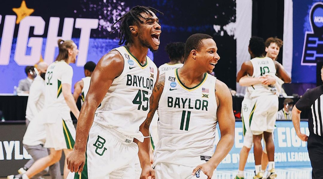 The Baylor Bears men’s basketball team wins their first NCAA 2021